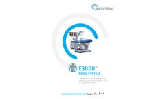 Medispec - Model E3000 - Electrohydraulic Shock Wave Lithotripter - Brochure