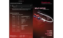 Split Cath - Long Term Hemodialysis Catheter - Brochure