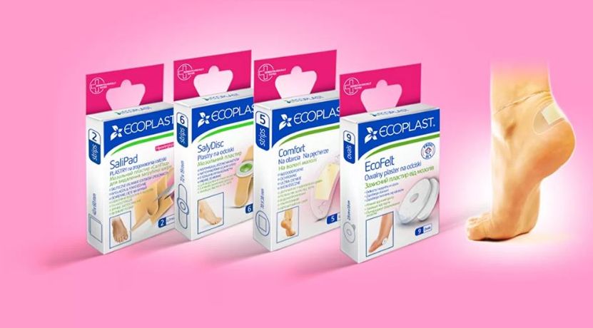 NordePlast - Line of Protective Patches for Feet and Blisters