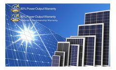 Baile Pump - Monocrystalline Polycrystalline Solar Panel 275W-350W