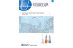UNIEVER - Model Pencil Point - Disposable Spinal Anesthesia Needles Brochure
