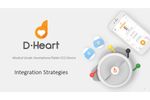 D-Heart - Medical Grade Smartphone/Tablet ECG Device - Brochure
