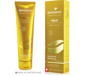 Dentissimo - Toothpaste-Gel Advanced Whitening Gold