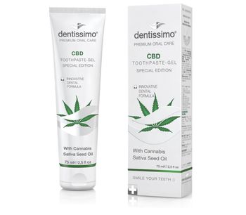 Dentissimo - Model CBD - Toothpaste-Gel with Cannabis Sativa Seed Oil
