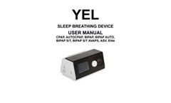 YEL - Model CPAP - Sleep Breathing Device User Manual