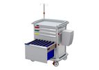 Preciso - Model #PRE9###-G-FAC - N°9 – Therapy and Patient Files Trolley