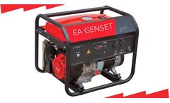 EA GENSET Portable Diesel - Model EADL6500LE  - Portable Diesel Generator Set