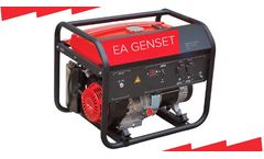 EA GENSET Portable Gasoline - Model EAGL3500L  - Portable Gasoline Generator Set