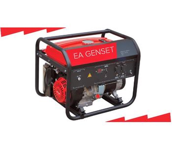 EA GENSET Portable Gasoline - Model EAGL8000LE - Portable Gasoline Generator Set