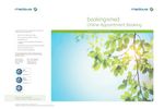 medavis - Version booking4med - Online Appointment Booking Software - Brochure