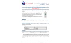 Germocid - Model 2% - Disinfectant for Medical Devices and Invasive Surgical Instruments - Brochure