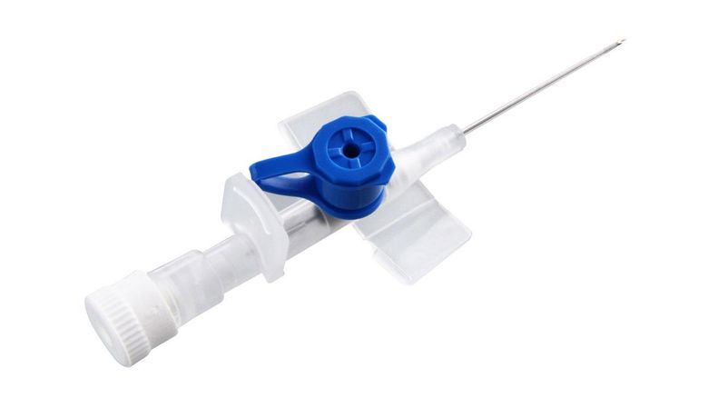 Gloflon - I.V. Catheter with Injection Valve and Wings