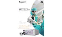 Ikegami - Model 3CM0S - MKC-750UHD - 4K Medical Grade Camera - Brochure