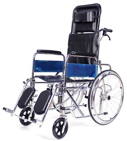 Dayang - Model DY01903GC - High Back Reclining Steel Manual Wheelchair