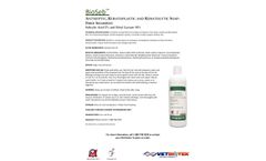 BioSeb - Antiseptic , Keratoplastic and Keratolytic Soap - Free Shampoo - Brochure