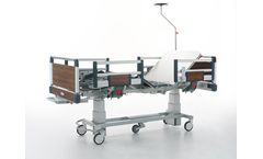 Nitro - Model HB 5220 - 4 Motors Column Model Intensive Care Patient Bed