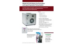 Supera - Model M1000 - Non-Rebreathing Anesthesia Machine - Brochure