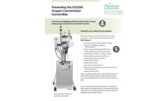 Pureline - Model OC6200 - Anesthesia Oxygen Concentrator- Brochure