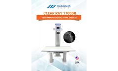 Medicatech - Model ClearRay 1700 - Veterinary X-Ray System - Brochure