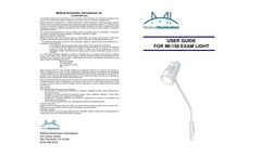 Medical Illumination - Model MI-150 - Exam Light - Manual