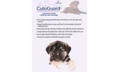 CutoGuard Companion Animal Veterinary Derm Bandage - Brochure