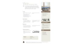 Haelvoet - Model 12207 - Vico Dressing and Examination Table - Brochure