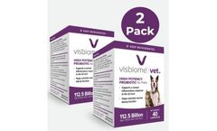 Visbiome Vet - High Potency Veterinary Probiotic for Pets - 2 Pack