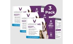 Visbiome Vet - Model Packets - 3 Pack - High Potency Veterinary Probiotic