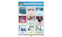 Bins Galore & More Storage Products - Brochure