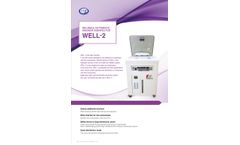 Huons - Model WELL-2 (MT-5000L) - Reliable Automatic Washer-Disinfector Medical Device - Datasheet