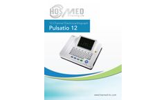Hosmed - Model Pulsatio 12 - 12-Channel Electrocardiograph - Brochure