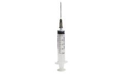 AldarMed - Model LS0521G1 - Hypodermic Syringe with Gasket, Needle 5 cc luer slip 21Gx1``