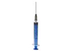 AldarMed - Model LS0321G114 - Hypodermic Syringe with Gasket, Needle 3 cc luer slip 21Gx1¼”