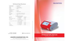 Mispa - Model Revo - Quantitative Immunofluorescence Analyzer - Brochure