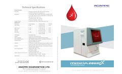 Mispa Count - Model X Plus - Advanced Automated 3Part Differential Hematology Analyzer - Brochure