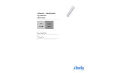 BORLA - Model 3011 - Infusion - Transfusion | Tip Protectors Brochure