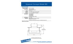 Noseover - Model 300 Series - Slider Bed Conveyor - Brochure
