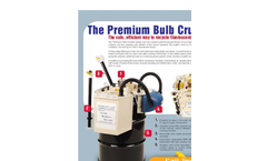 Premium Bulb Crusher Datasheet