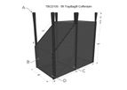 TrapBag - Model TBCD150 - 5ft Cofferdam Barriers - 10m (33 ft) Sections