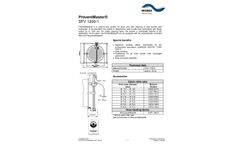 PreventMaster - Model SFV 1200-1 - Lance Ejection Prevention Device - Brochure