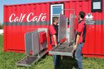 AMS Galaxy - Model Calf Cafe - Urban CalfMom Alma Pro Automatic Feeding System