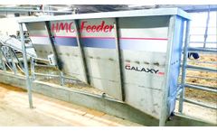 HMC Feeder - High Moisture Corn Automated Feeding System for Milking Robot - Video