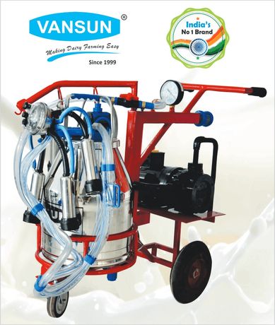 Vansun - Single Bucket Milking Machine