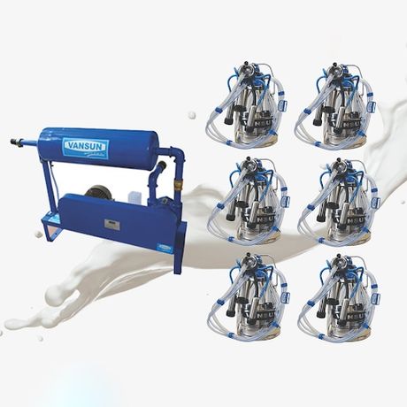 Vansun - Six Bucket Milking Machine