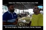 Mr Arvind Singha Success Story | Vansun No.1 Milking Machine Brand since 1999 - Video