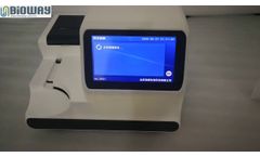 BW- 300 urine chemistry analyzer -Bioway - Video