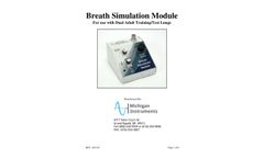 Model BSM - Breath Simulation Module - Manual