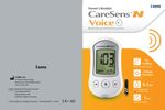 CareSens - Model N Voice - Blood Glucose Monitoring System - Brochure