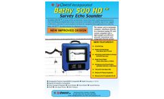 SyQwest - Model Bathy-500 HD - HD Survey Echosounder Brochure