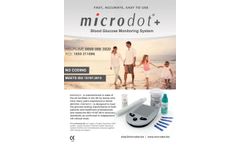 Microdot - Blood Glucose Monitor- Brochure